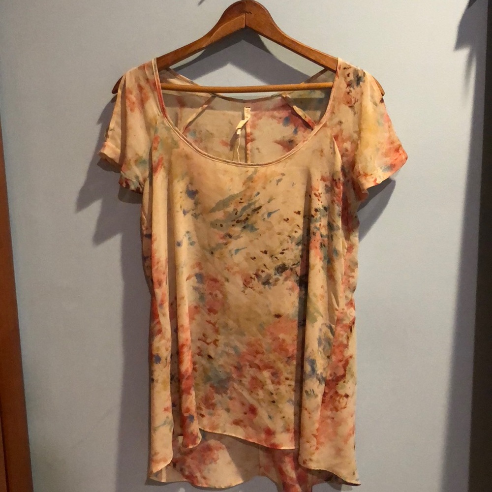 Multi colored blouse